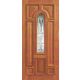Bonaire Door Mahogany Arch Brass 36in x 80in