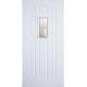 Georgetown Steel Door Nickel Center Lite 36in x 80in