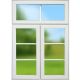 Window Casement UPVC Side/Top Push Out 36in x 50in
