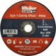 Weiler Cutoff Wheel Thick 3in Dia x 1/32in