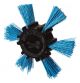 Nyalox Nylon Flap Brush Medium/Fine 4in