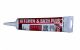 Siliconized Acrylic Kitchen and Bath Adhesive Caulk White 5.5oz