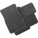4 Piece Carpet Floor Auto Mats Grey