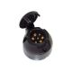 7 PIN Black Plastic Trailer Socket (EL074)