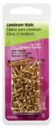 Nails Linoleum Brass 16 x 5/8in (54900)