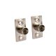 Chrome Straight  Ends 1in 2pk (CXP 5259)