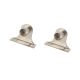 Chrome Crank Ends 1/2in 2pk