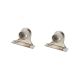 Chrome Crank Ends 5/8in 2pk