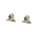 Chrome Crank Ends 3/4in 2pk