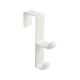 Double Over the Door Hook White 5-1/2in (61804)