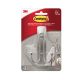 3M Command Double Hook Brushed Nickle