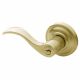 Tubular Privacy Lock Antique Brass Lever (1860BK-AB)