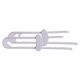 Cabinet Slide Lock White 2pc (5989272)