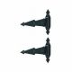 Hinge Gate Ornamental Black 7in (5298989)