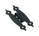 Hinge Non-Closing Flush Colonial Black (BP3404CB) pair