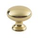 Knob Polished Brass 1-3/8in (BP1950B)