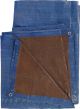 16ft x 20ft Blue/Brown Poly Tarp