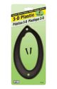 Number 0 House Plastic 4in