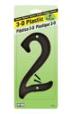 Number 2 House Plastic 4in