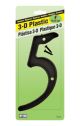 Number 5 House Plastic 4in