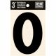 Number 0 Self Adhesive 3in