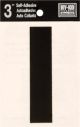 Letter I Self Adhesive 3in