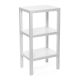 Tatay Lombok Rectangular Rack White 3 Shelf (4481201)