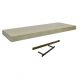 Floating Shelf Light Oak 9.5in x 23.5in