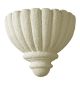 Faux Coral Closed Petal Sconce Large