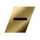 Hyphen Black/Gold 1-1/2in