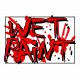 Sign Wet Paint 8in x 12in