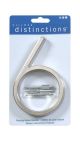 Number 6 House Brushed Nickel 5in