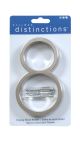Number 8 House Brushed Nickel 5in