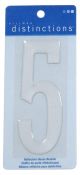 Number 5 House Reflective 4in