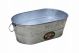 Oval Galvanized Tub 10.5gal (7126808)