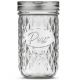 Pur Mason Jar Diamond Pattern 8 oz (15047) (6028911)