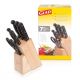 Glad Kitchen Cutlery 7pc Set Stainless Steel