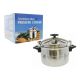 Aluminum Pressure Cooker 11 ltr  (713-PC828)