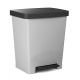 Tatay Pedal Waste Bin Cubik Eco Grey  23l (1104406)