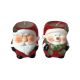 Santini Christmas Candle Holder Ceramic Santa / Snowman Assorted (200-2300264)