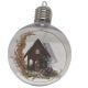 Decorated Bulb Ball Assorted With 3D Art Inside (130-2500202B)