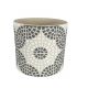 Concepts Life Terracotta Plant Pot Black and White