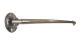 Shower Rod Curved Brush Nickel (4302147)
