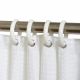 Ring Shower Curtain White 12pk