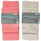 HLNY Kitchen Cloths Set Microfibre 3pk Assorted Colours (768-0446315)
