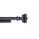 Deco Window Extendable Curtain Rod Set Double Pagoda 44in - 108in