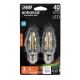 Feit Enhance B10 E26 (Medium) Filament LED Bulb Soft White 40W 2pk