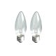 Blunt Tip Light Bulb 40W Medium Base (E26) 2pk
