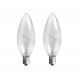 Blunt Tip Bulb 25W Clear 2pk (3353844)