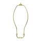 Lamp Harp Detachable Polish Brass 10in